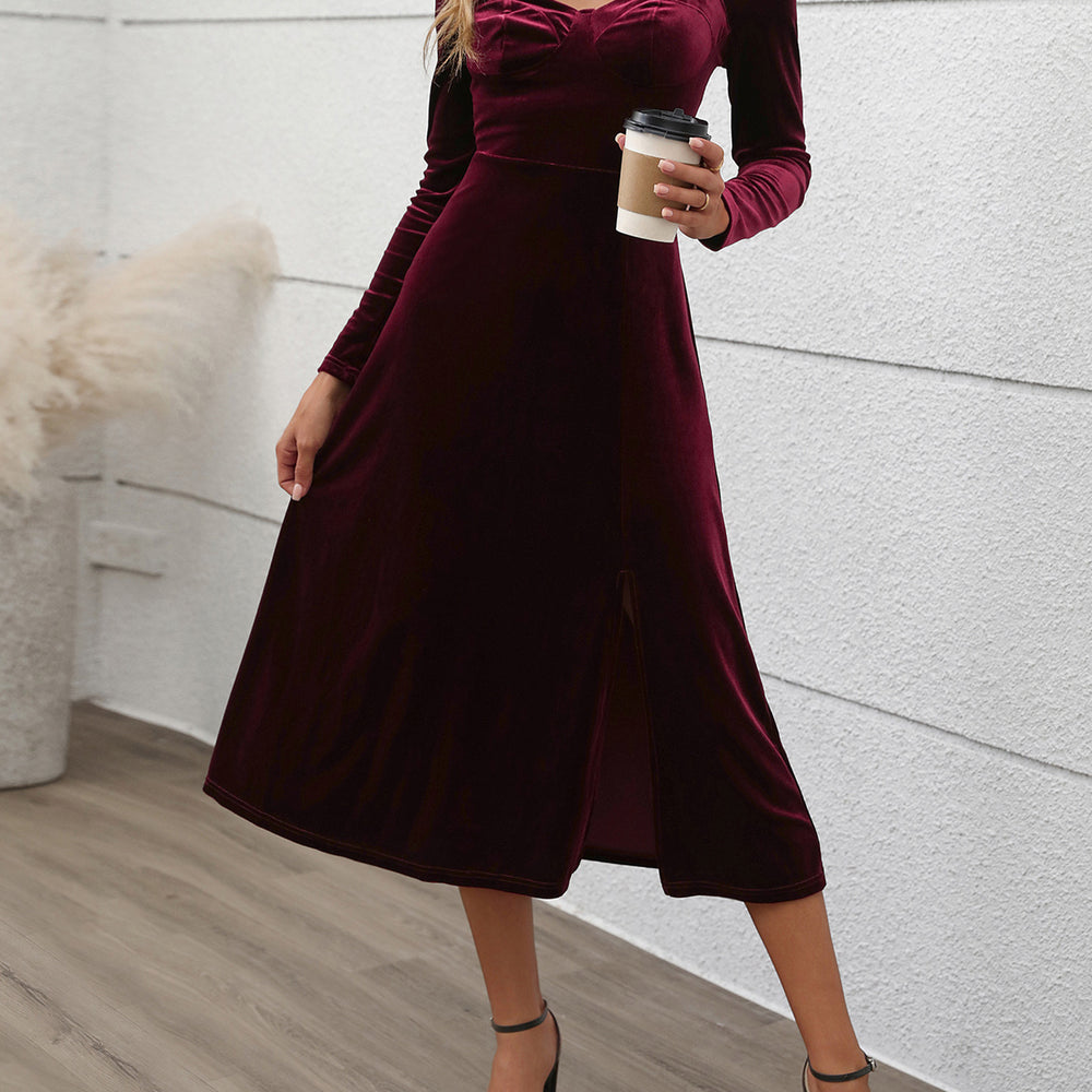 Long Sleeve Midi Dress