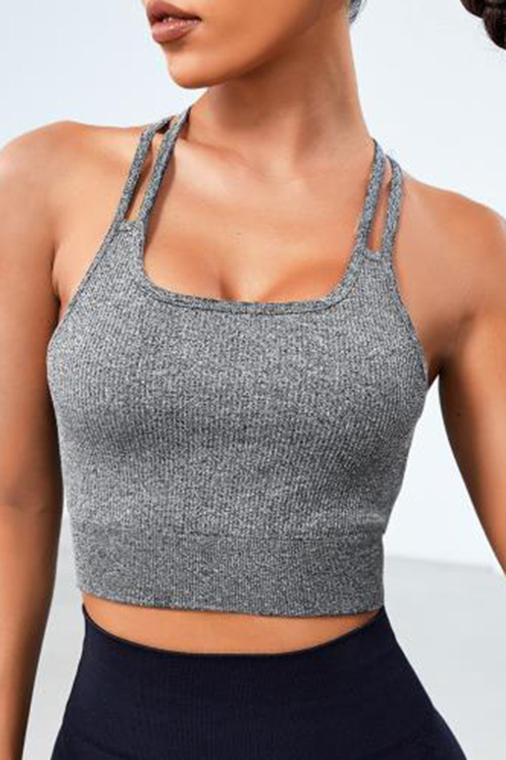 Open Back Sports Top