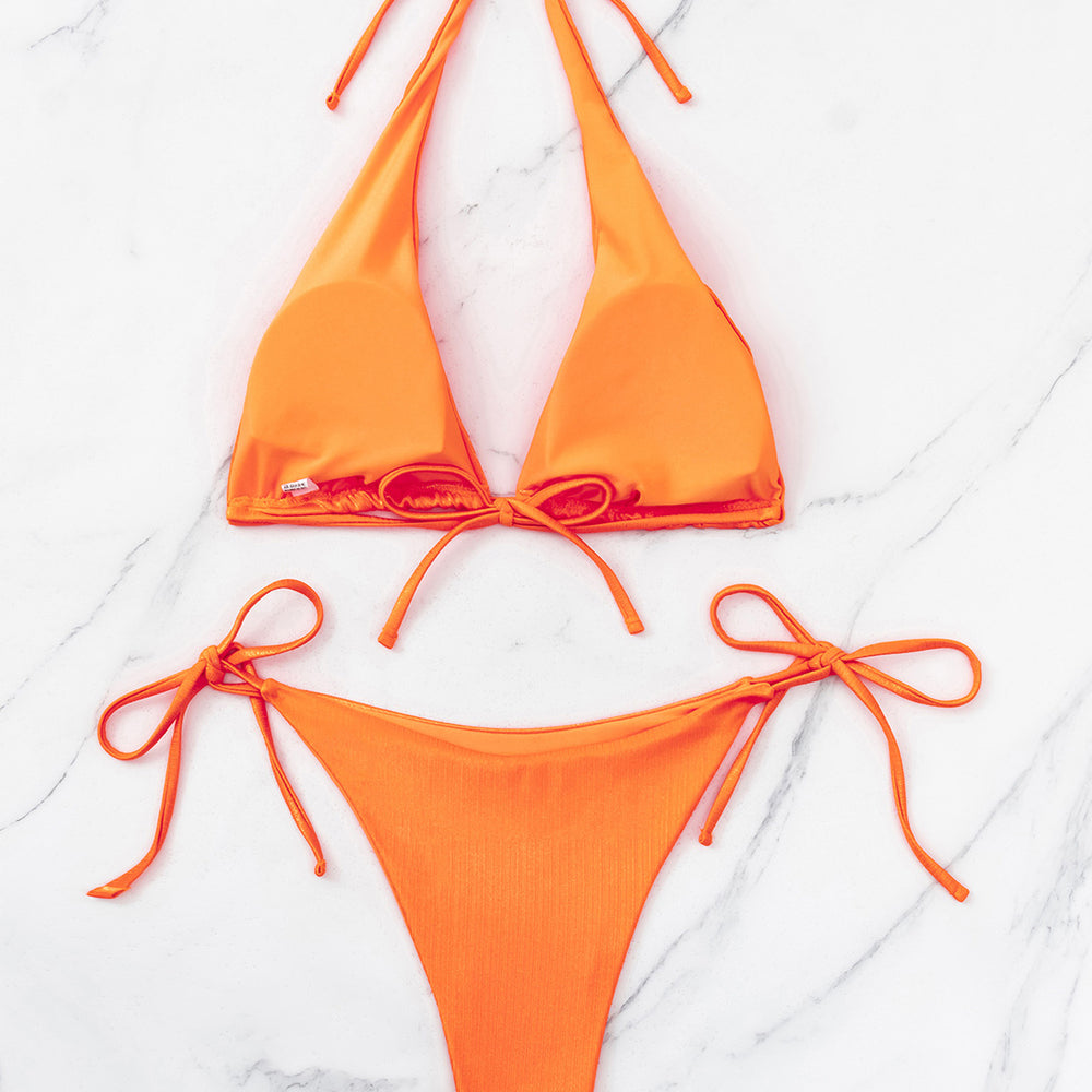 
                      
                        Tied Removable padding Two-Piece Bikini
                      
                    