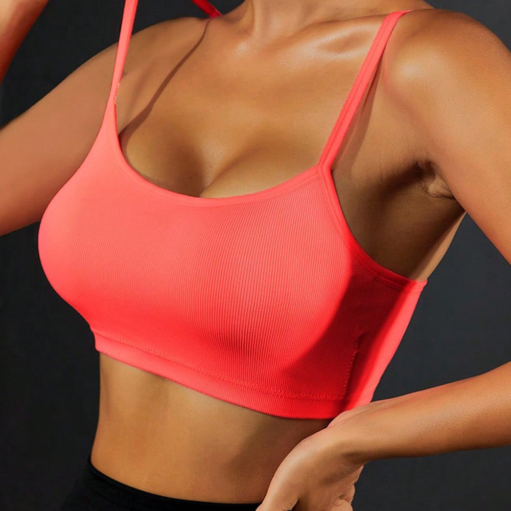 Backless Sports Top Highly Stretchy