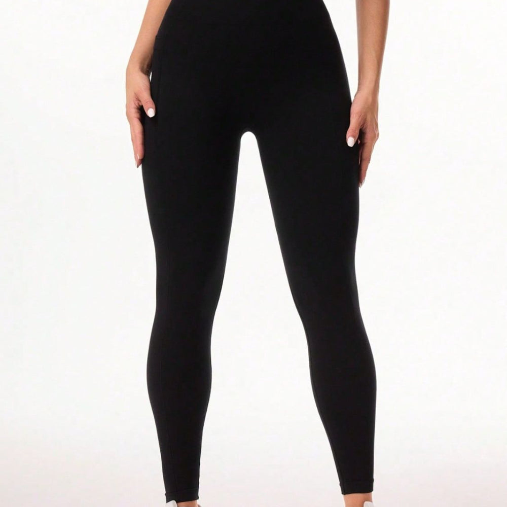 
                      
                        Pocketed High Waist Leggings
                      
                    