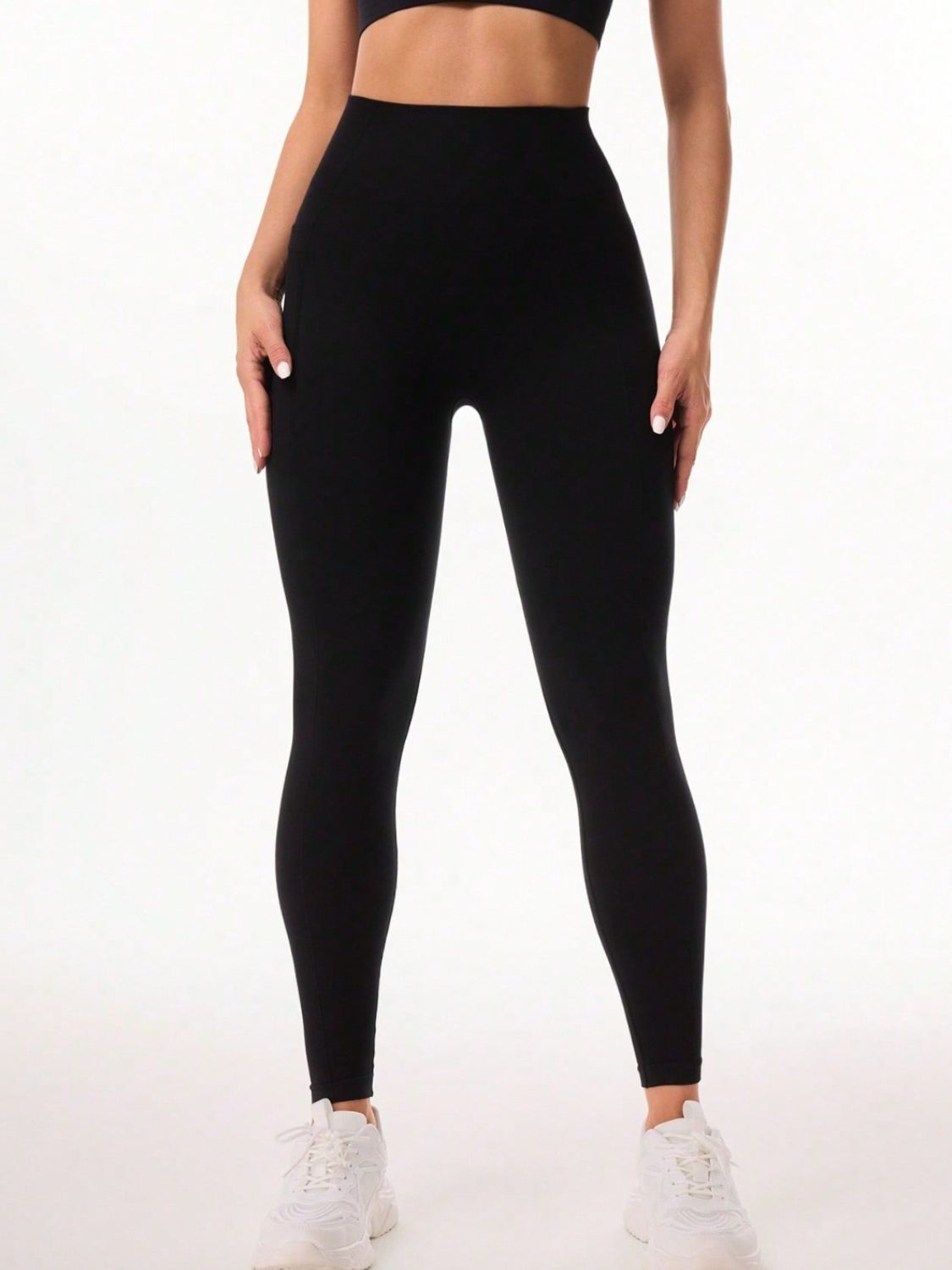 Pocketed High Waist Leggings