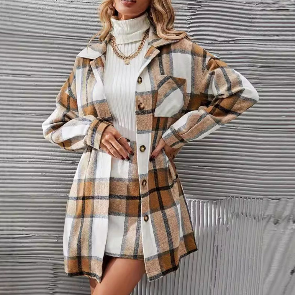 
                      
                        Long Sleeve Coat and Skirt Set
                      
                    