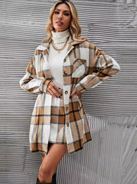 Long Sleeve Coat and Skirt Set