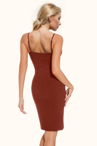 Full Size Built-In Shapewear Sleeveless Dress