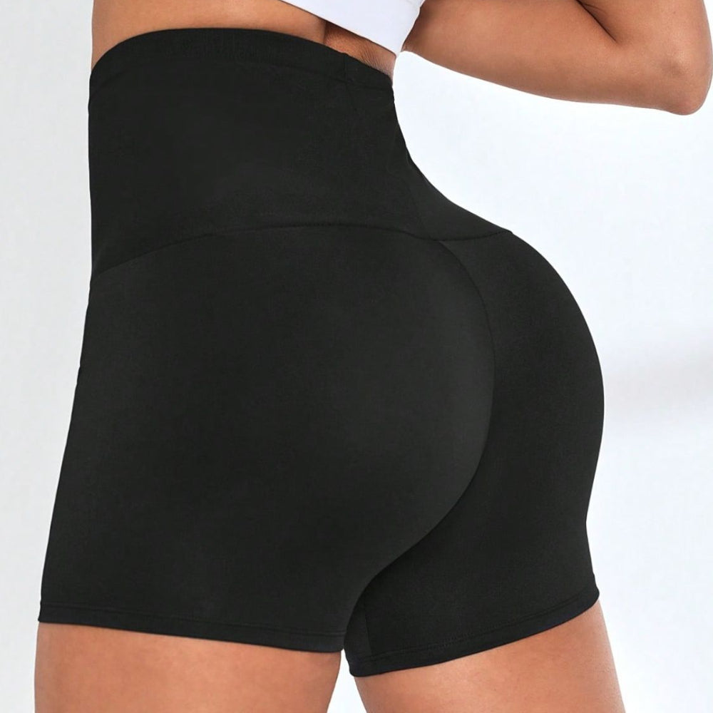 
                      
                        High Waist Sports Shorts
                      
                    