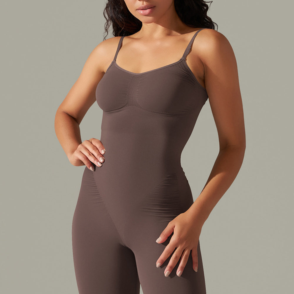 
                      
                        Spaghetti Strap Active Romper
                      
                    