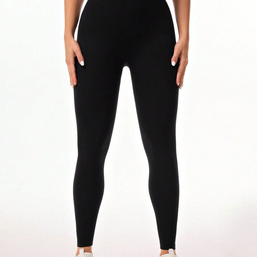 
                      
                        Letter Printed High Waist Active Leggings
                      
                    