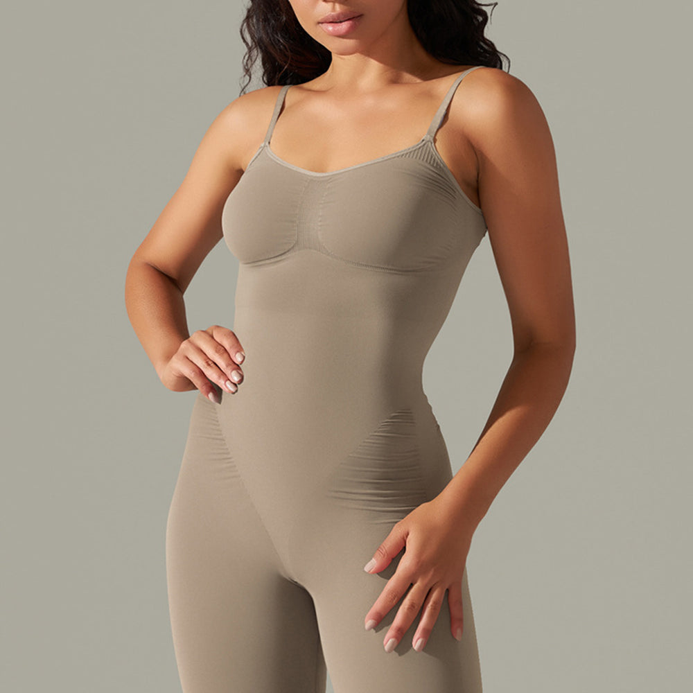 
                      
                        Spaghetti Strap Active Romper
                      
                    