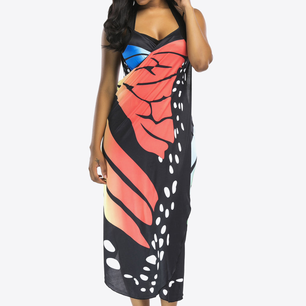 
                      
                        Butterfly Spaghetti Strap Cover Up
                      
                    