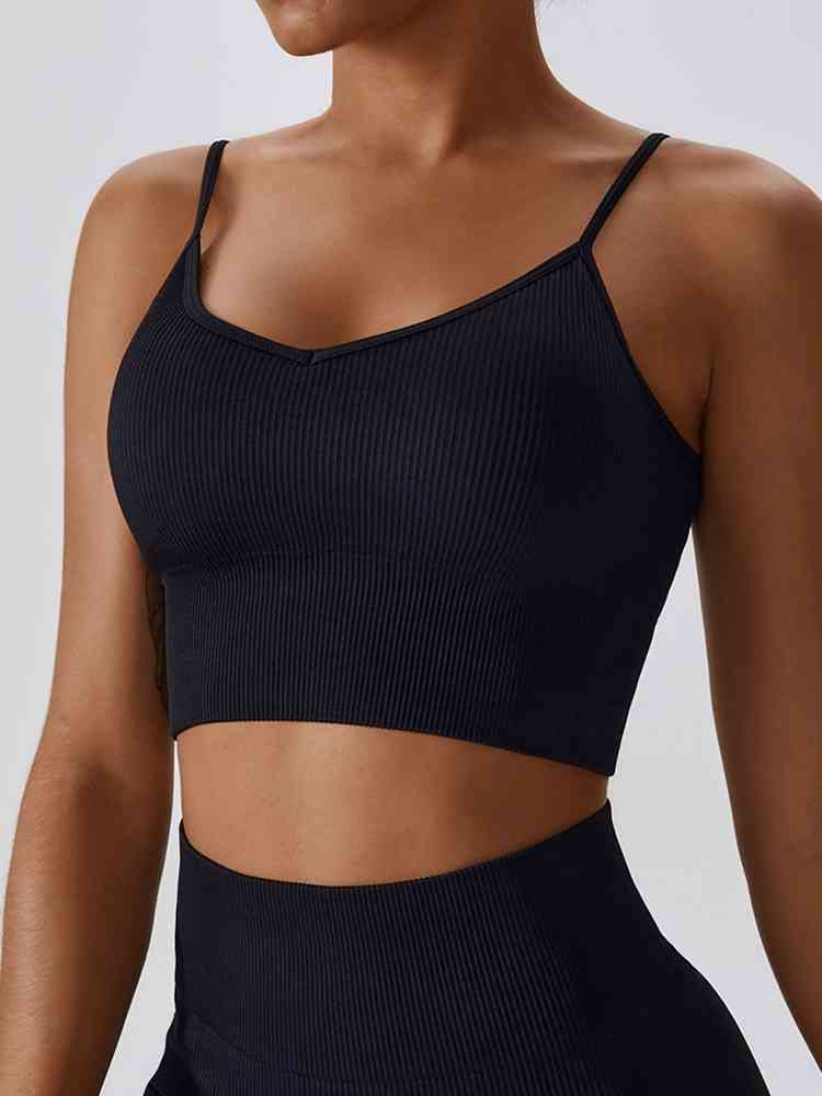 Lace-Up Cropped Tank Top